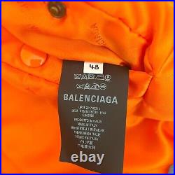 Balenciaga Logo Bomber Jacket, US Mens M, Retail $3000