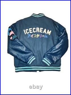 Billionaire Boys Club IceCream mens L varsity bomber jacket coat wool leather
