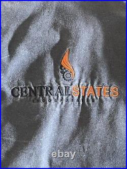 Carhartt Detroit Jacket Mens 3XL Tall J97DPB Blanket lined workwear Blue Canvas