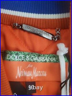 Dolce & Gabbana For Neiman & Marcus #84 Bomber Varsity Men's Size 50, US XXXL