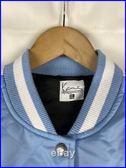 Karl Kani men's quilted big logo bomber jacket size Xl