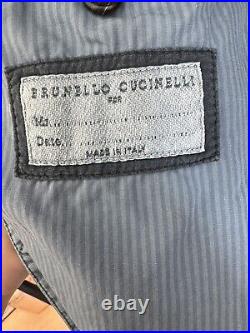 Lightly Worn Brunello Cucinelli Men's Bomber Jacket 44US