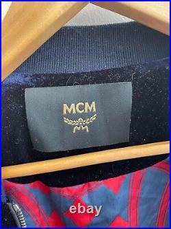 MCM Jacket Bomber Zip-Up Big Logo Size S (fits S/M)