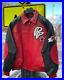 Men's Classic Pelle Pelle Soda Club Red And Black Real Leather Jacket