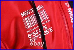 Men's Red Jacket Hoodie Bomber School Full Zip Machine56 B/TYPE-RUGGER/RF-1