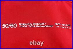 Men's Red Jacket Hoodie Bomber School Full Zip Machine56 B/TYPE-RUGGER/RF-1