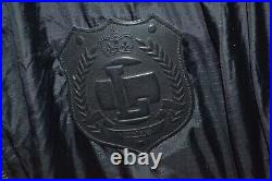 Moschino Crest Logo Bomber Jacket Black L-XL