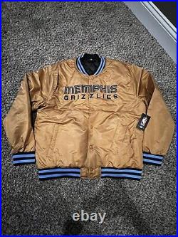 NBA Memphis Grizzlies Varsity/Bomber Jacket Size Large