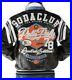 PP Special Cut Black and Blue Soda Club Studded Jacket