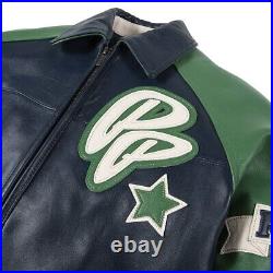 Pelle Pelle Classic Soda Club Plush Stylish Leather Bomber Jacket Men