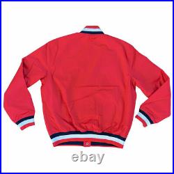 Polo Ralph Lauren Logo Varsity Men's Red Snap Button Bomber Jacket SZ Small $398