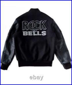 Rock The Bells LL Cool J Black Letterman Varsity Bomber Jacket