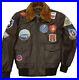 Tom Cruise Pete Maverick Top Gun Flight Bomber Jacket Jet Pilot Leather Jacket