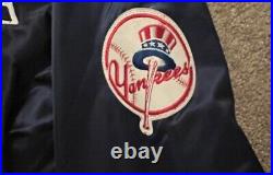 Vintage 70's FELCO New York Yankees NY Logo Satin Bomber Jacket Mens XXL