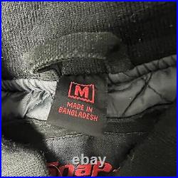 Vintage 90s Snap On Heavyweight Logo Work Wear Jacket Size M Multiple Pockets