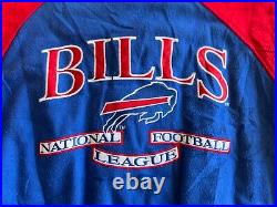Vintage Logo Athletic Buffalo Bills Bomber Jacket