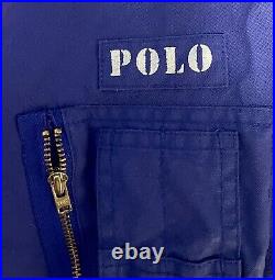 Vintage Polo Ralph Lauren Flight Bomber Jacket