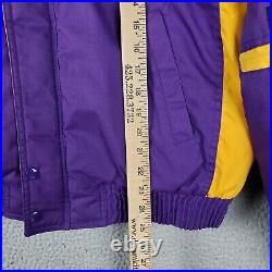 Vtg Rare Logo 7 1991 National Champions Washington Huskies Bomber Jacket Size M